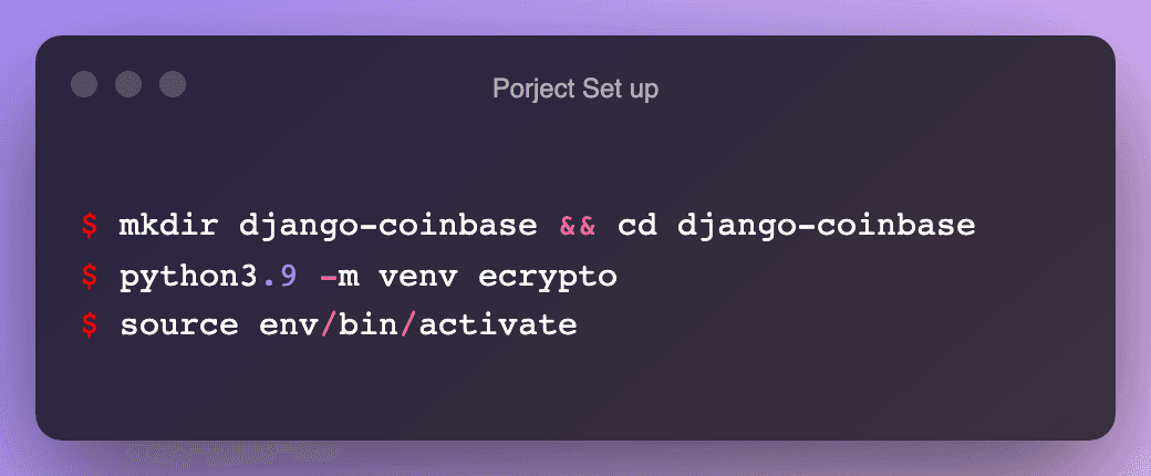 project-set-up