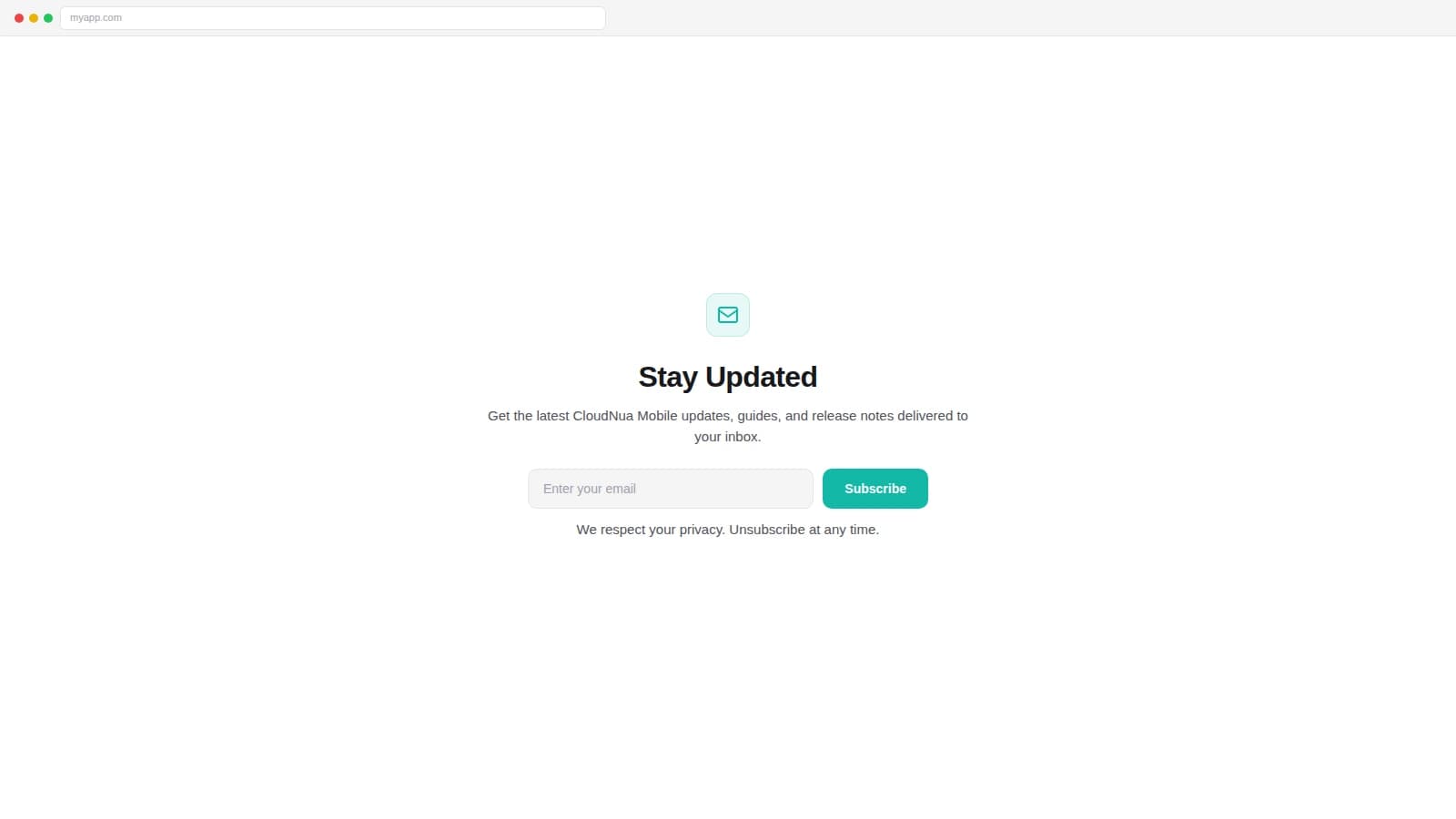 Newsletter - Web Light