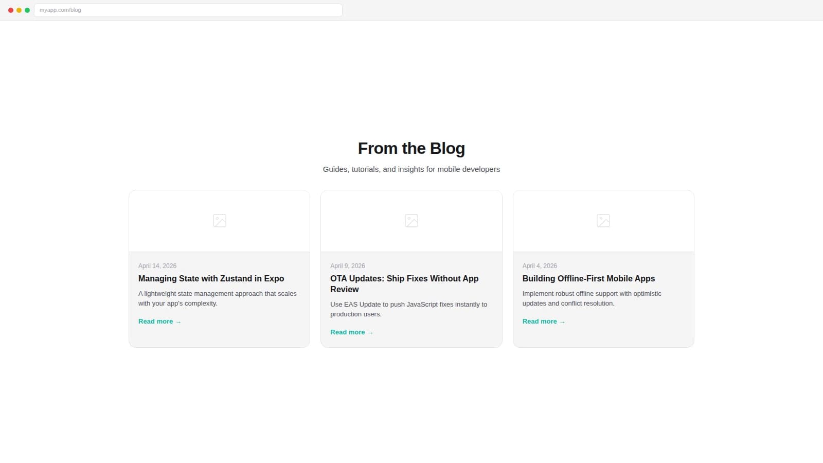 Three Column Blog - Web Light